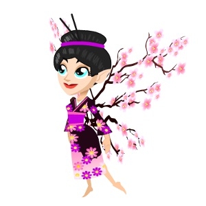 Kayo the Cherry Blossom Pixie